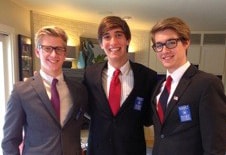 Three Cistercian Seniors attended the Hart Global Leaders Forum at SMU.